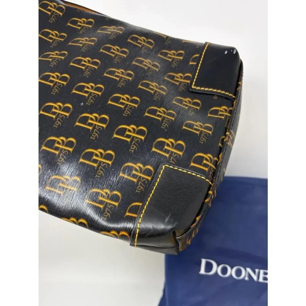 Dooney & Bourke 1975 Signature Letter Carrier Shoulder Bag